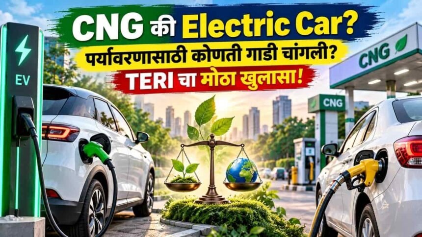 Cng Vs Electric Car Environmental Impact Teri Study