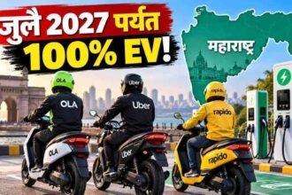 Maharashtra Bike Taxi 100 Percent Ev Mandate July 2027