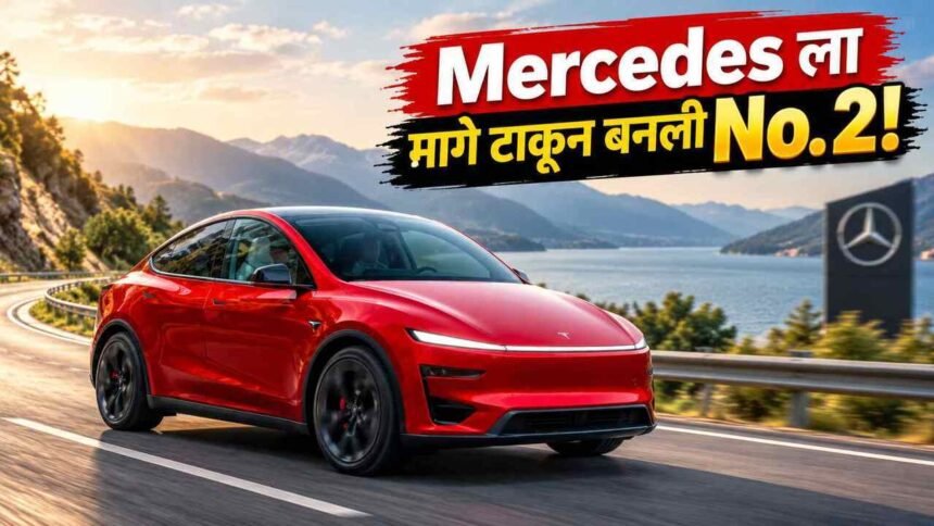 Tesla Model Y Sales Cross 1000 Units India Mercedes Overtaken